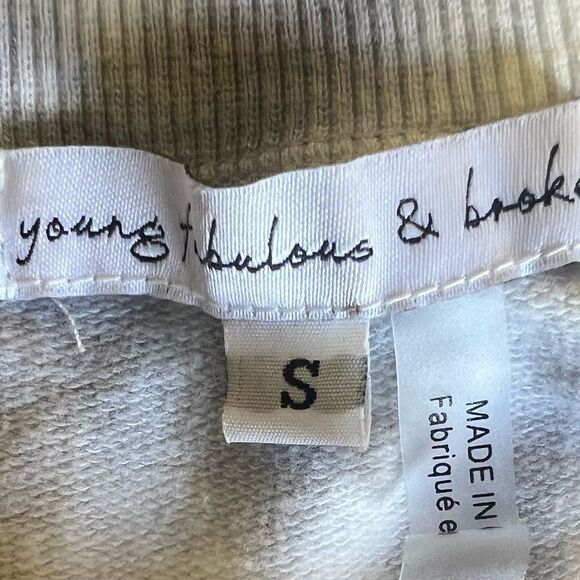 Young Fabulous & Broke Tie Dye Sweatshirt Top S - Picture 3 of 7